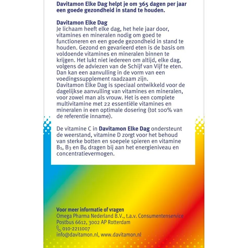 Davitamon Elke Dag Kauwtabletten