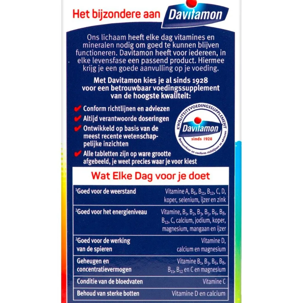 Davitamon Elke Dag Tabletten