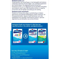 Davitamon Junior 3+ Framboos Kauwtabletten