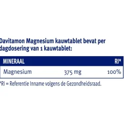 Davitamon Magnesium Kauwtabletten