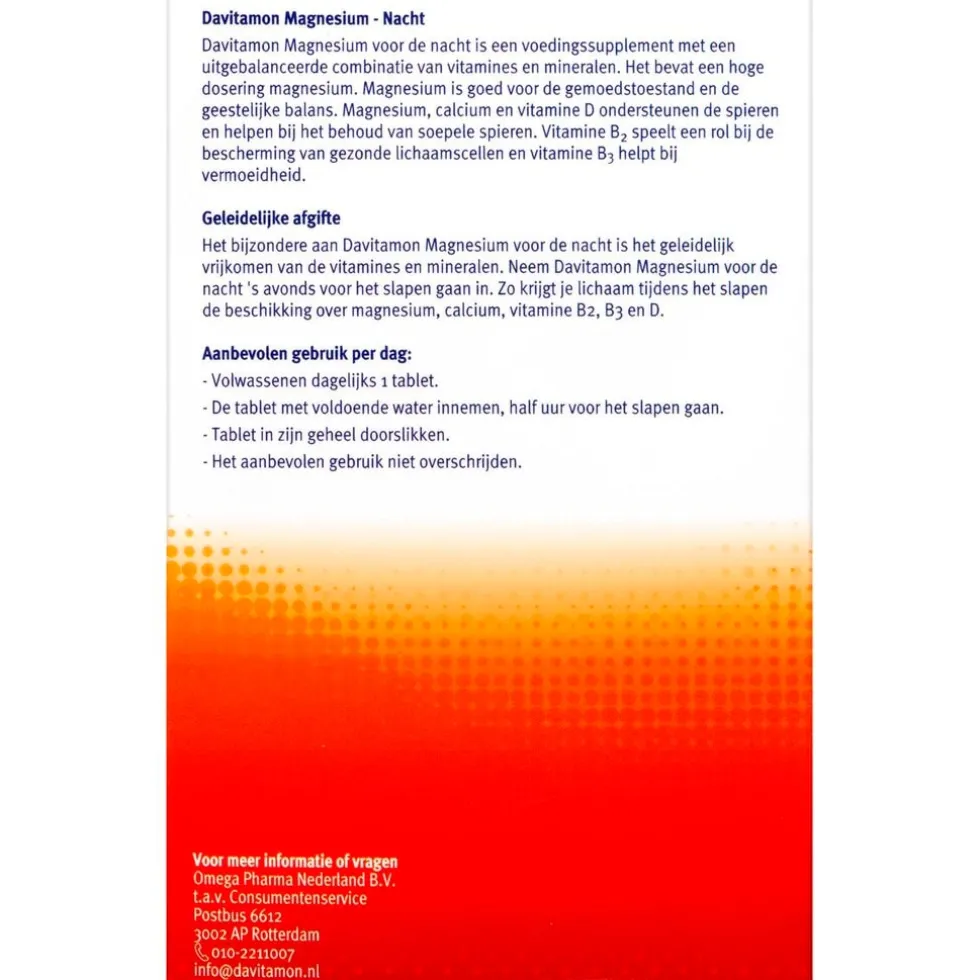 Davitamon Magnesium Nacht Tabletten