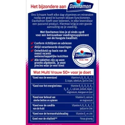 Davitamon Multi Vrouw 50+ Tabletten