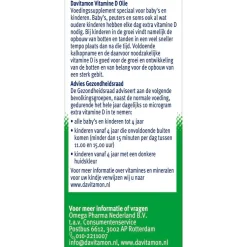 Davitamon Vitamine D Olie voor Baby en Kind