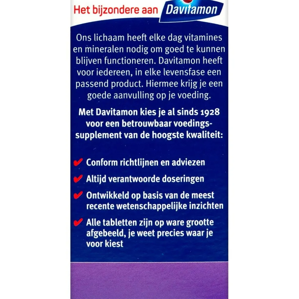 Davitamon Vitamine D3 Vanaf 50 Jaar Tabletten