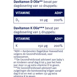 Davitamon Vitamine K en D Olie
