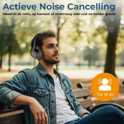 Denver BTN211 Bluetooth Koptelefoon met active noise canceling