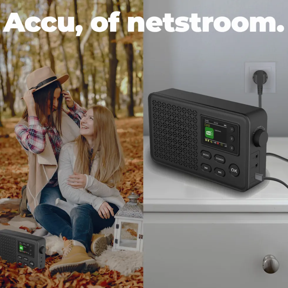 Denver DAB57 DAB+/FM Radio met Bluetooth