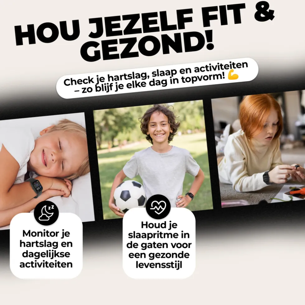 Denver SWK120B Smartwatch Kinderen