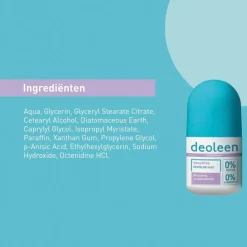 Deoleen 0% Sensitive Deodorant Roller