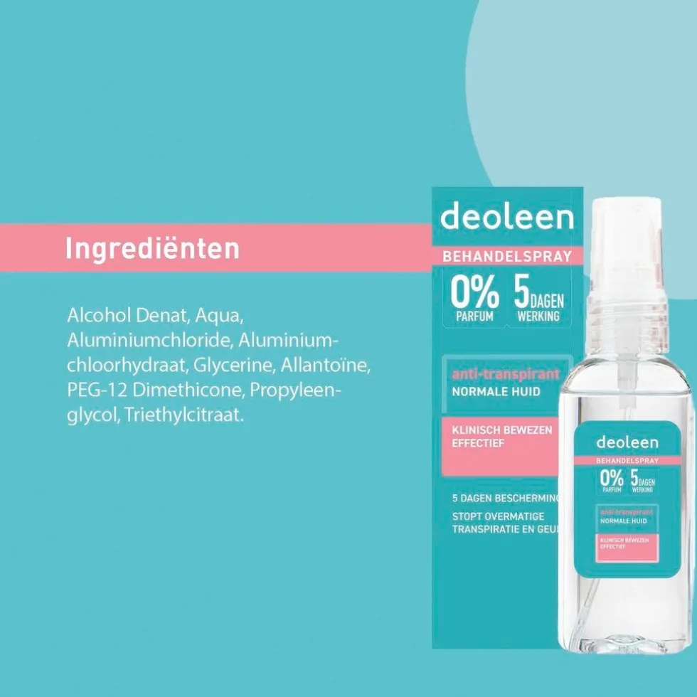 Deoleen Antitranspirant Behandelspray