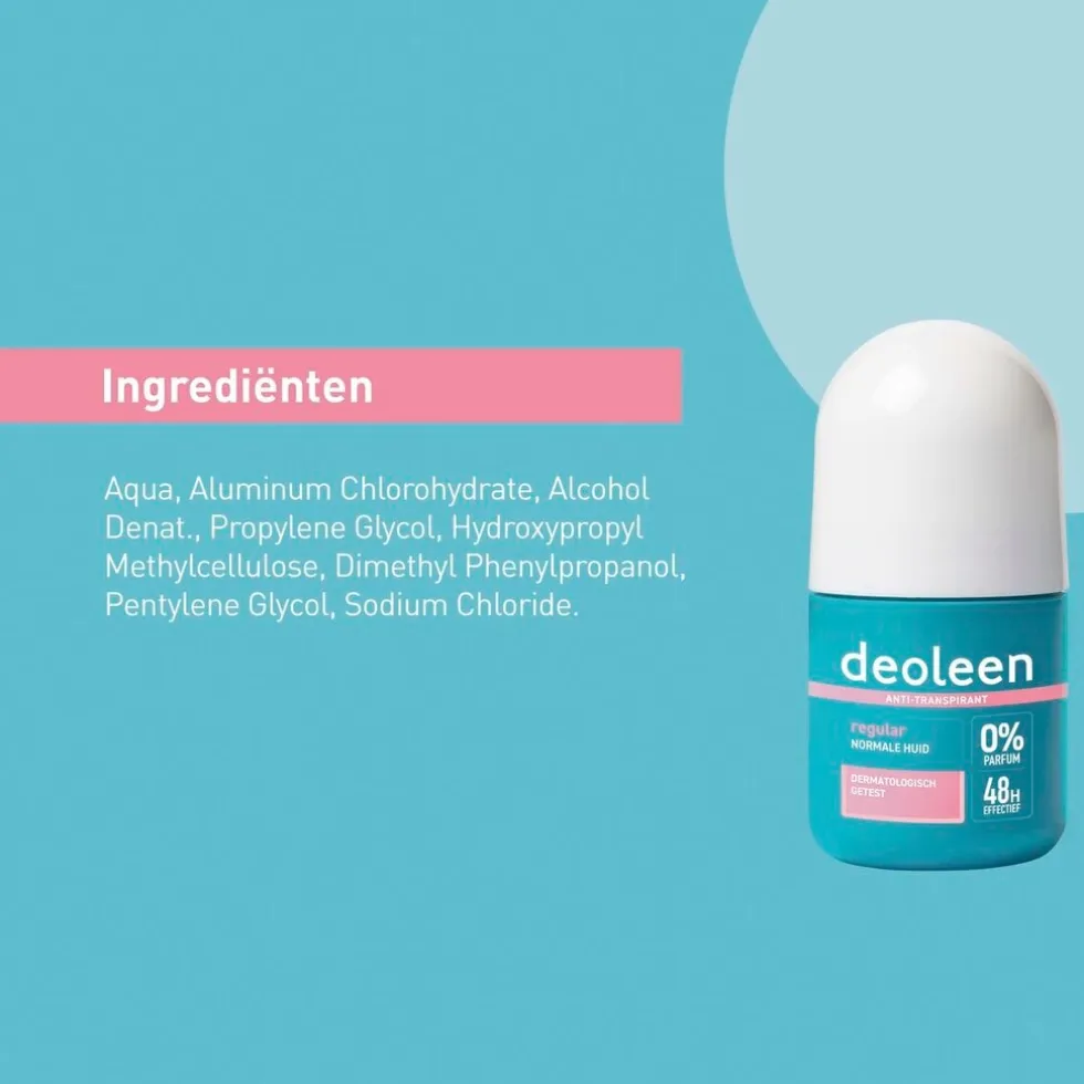 Deoleen Regular Antitranspirant Roller