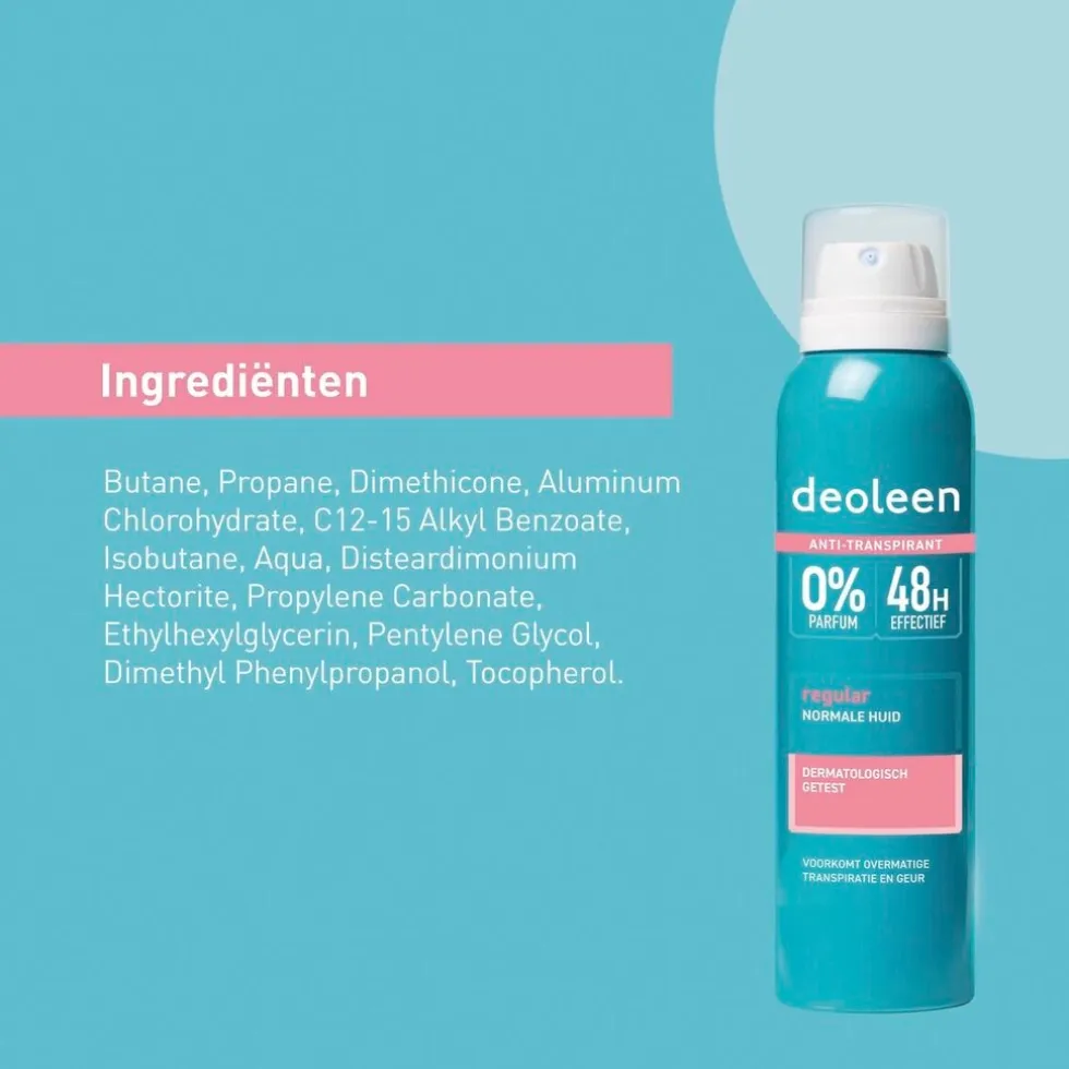 Deoleen Regular Antitranspirant Spray