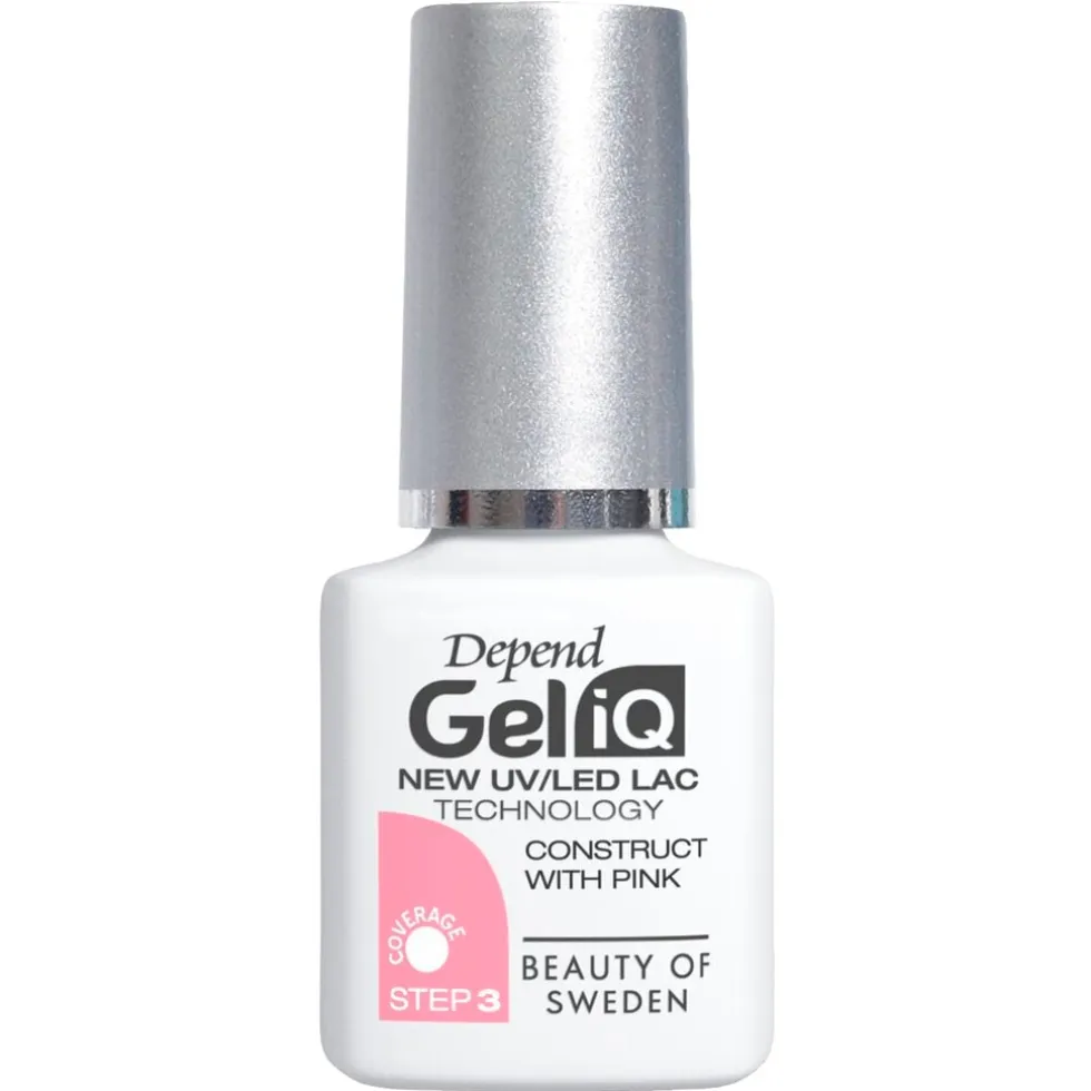 Depend Gel iQ Construct With Pink Gellak