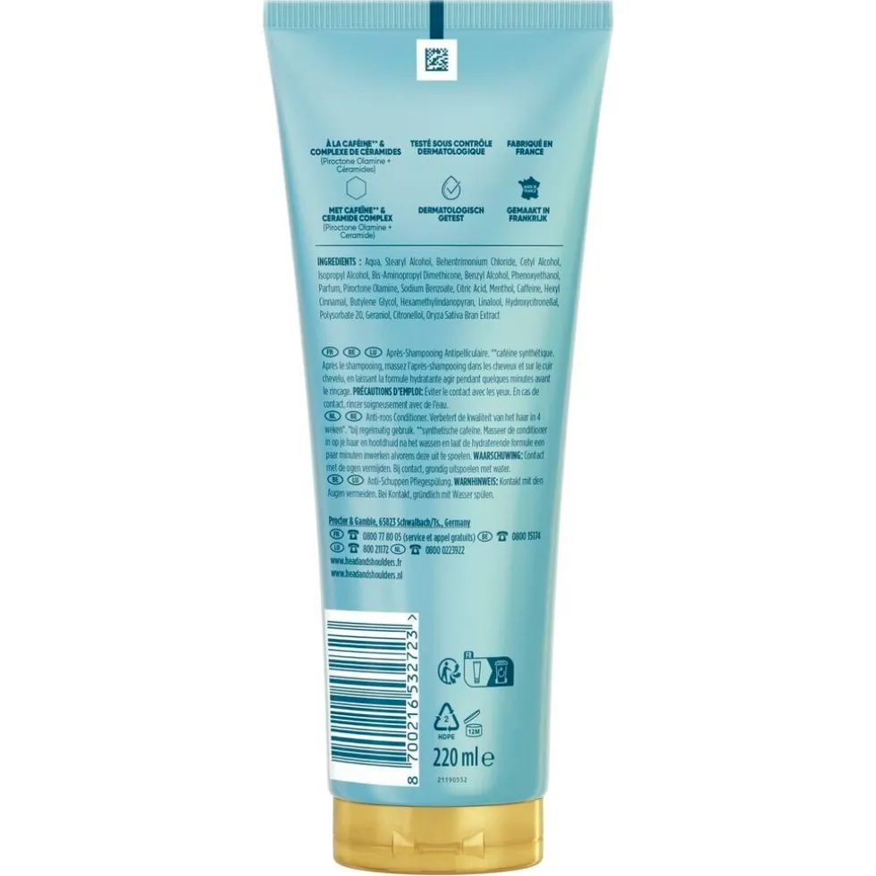 DermaXPro by Head & Shoulders Revitaliseert Conditioner