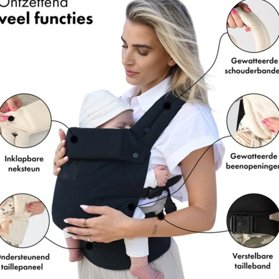 Deryan Amora Ergonomische Baby Draagzak