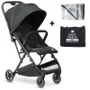 Deryan Easy Luxe Lichtgewicht Buggy + Regenhoes & Transporttas – Ideaal voor Onderweg