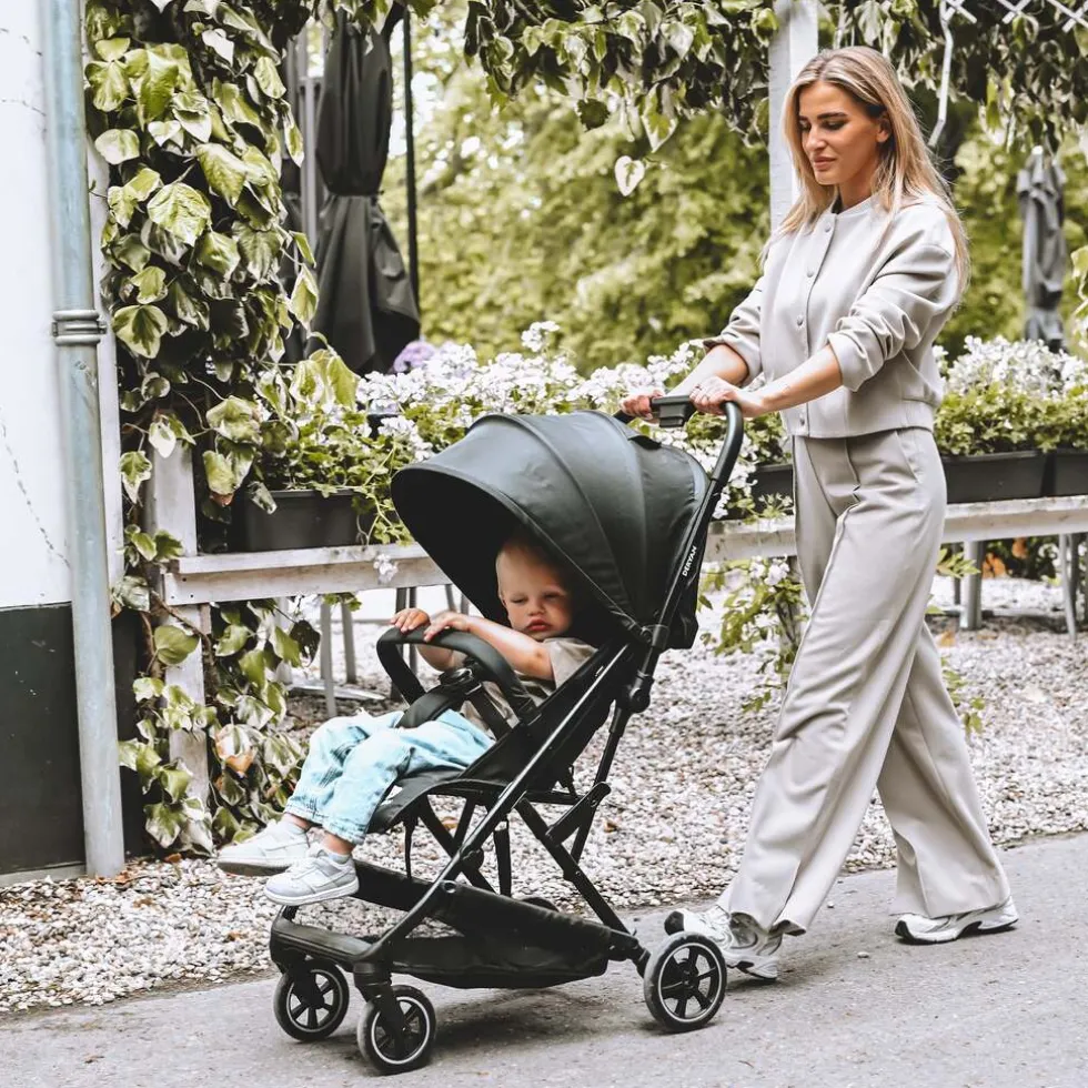 Deryan Easy Luxe Lichtgewicht Buggy + Regenhoes & Transporttas – Ideaal voor Onderweg