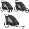 Deryan Fietskar V2 Wandelwagen en hardloopkinderwagen 2 persoons