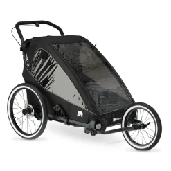 Deryan Fietskar V2 Wandelwagen en hardloopkinderwagen 2 persoons