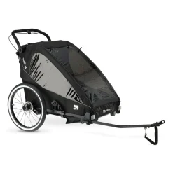 Deryan Fietskar V2 Wandelwagen en hardloopkinderwagen 2 persoons