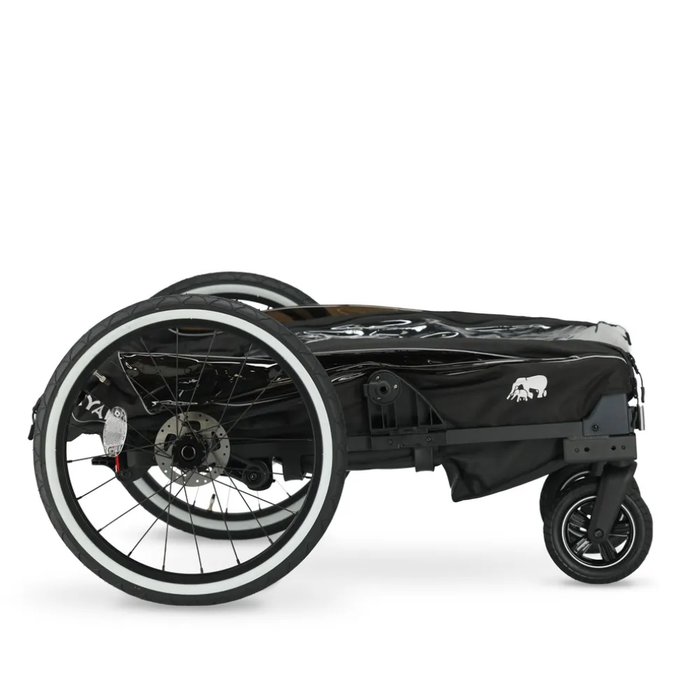 Deryan Fietskar V2 Wandelwagen en hardloopkinderwagen 2 persoons