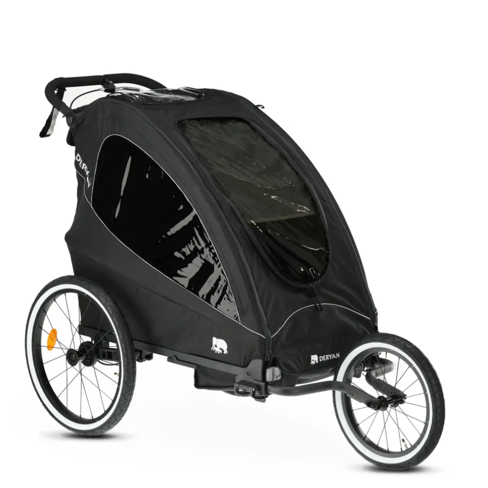 Deryan Fietskar Wandelwagen en hardloopkinderwagen 1 persoons