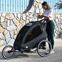 Deryan Fietskar Wandelwagen en hardloopkinderwagen 1 persoons