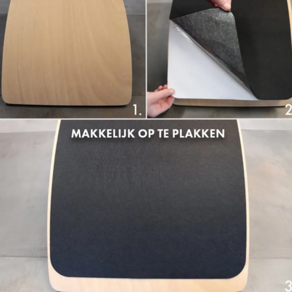 Deryan Luxe Balance Board Met Vilt 80 cm