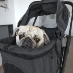 Deryan Luxe Inklapbare Hondenbuggy Huisdieren wandelwagen