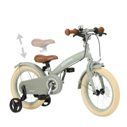 Deryan Luxe Kinderfiets 12 Inch 3 in 1 Loopfiets