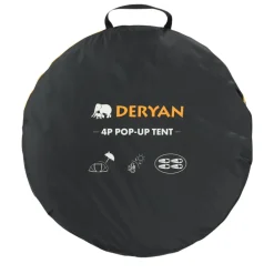 Deryan Luxe Pop Up Tent 8000MM Waterkolom