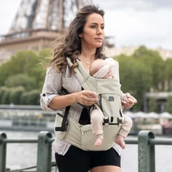 Deryan Pack Luxe Ergonomische draagzak + Opbergvakjes