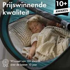 Deryan Peuter Luxe Campingbedje met Zelfopblaasbare Matras