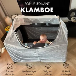 Deryan Universeel Luxe Klamboe voor Campingbed