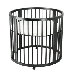 Deryan Willow Box Ronde Houten Speelbox Inclusief Matras