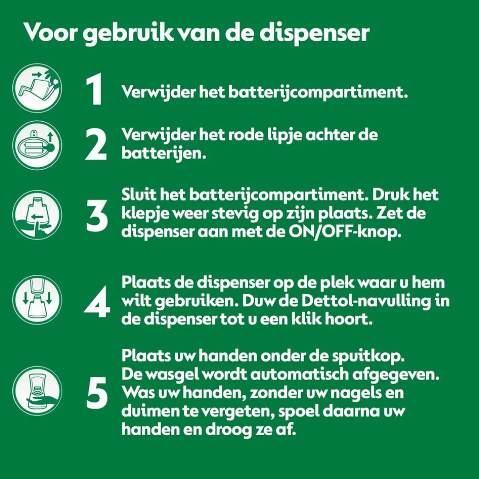 Dettol No-Touch Aloë Vera Automatische Zeepdispenser