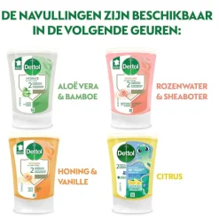 Dettol No-Touch Sheabutter Antibacteriële Handzeep Navulling
