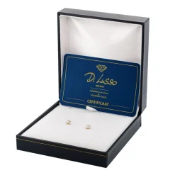 Di Lusso 14K Gouden Oorstekers – 0.60 ct Lab Grown Diamant