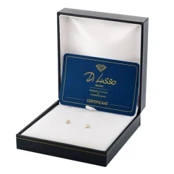 Di Lusso 14K Gouden Oorstekers – 0.40 ct Lab Grown Diamant
