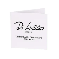 Di Lusso Suèdine collier met zilveren hanger