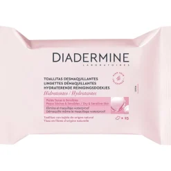 Diadermine Hydraterende Reinigingsdoekjes