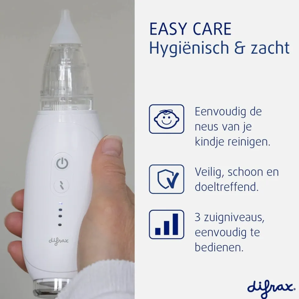 Difrax Elektrische Neusjesreiniger
