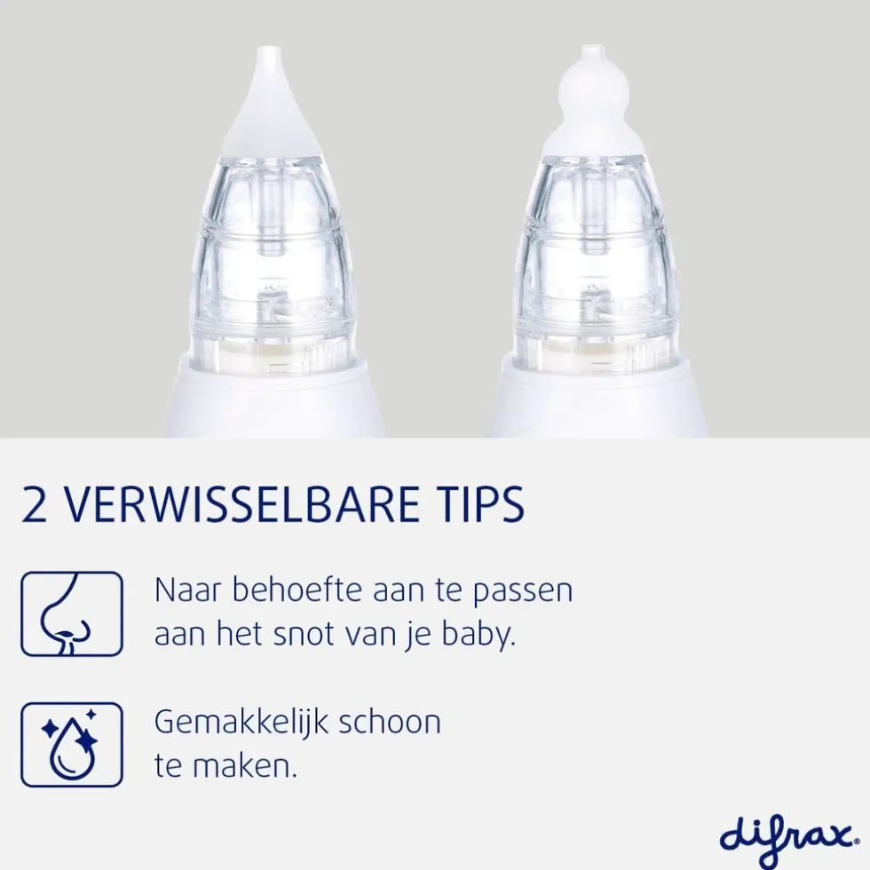 Difrax Elektrische Neusjesreiniger