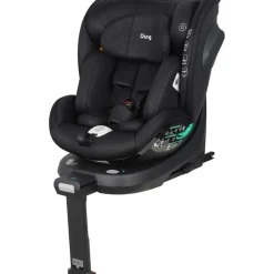 Ding Fynn Black 40-150 cm 360° i-Size Autostoel