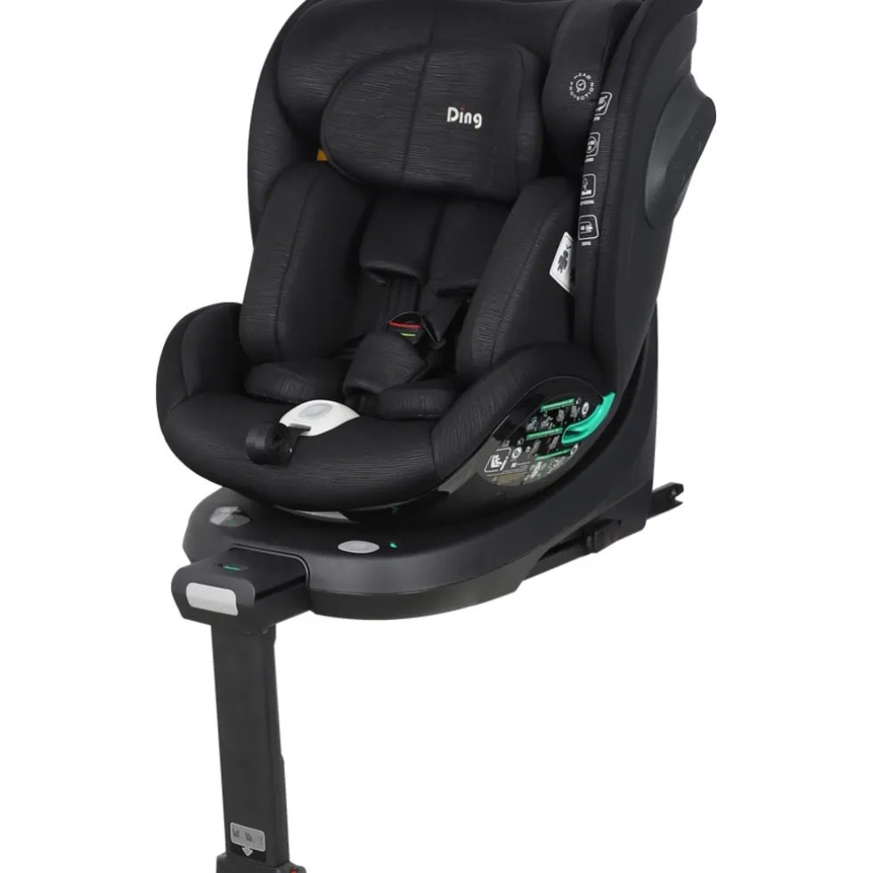 Ding Fynn Black 40-150 cm 360° i-Size Autostoel