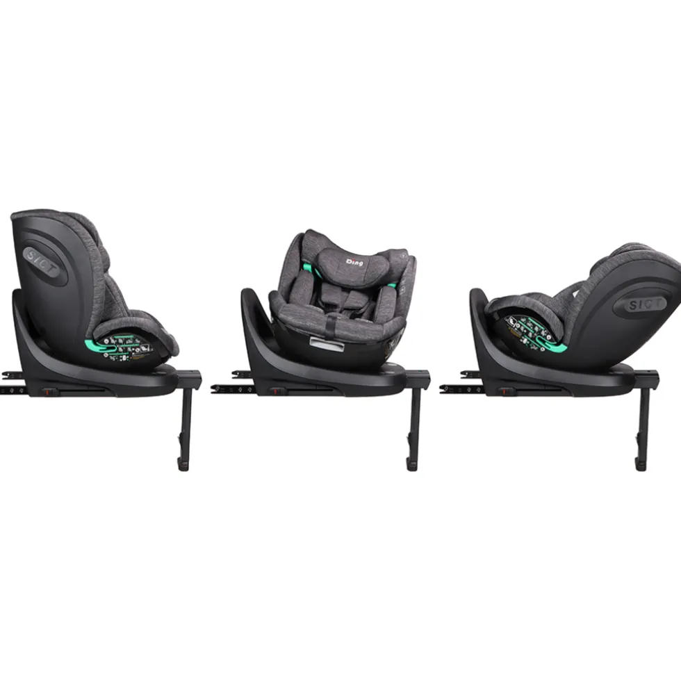 Ding Fynn Grey 40-150 cm 360° i-Size Autostoel