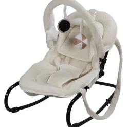 Ding Viggo Bouclé Off-white Wipstoel