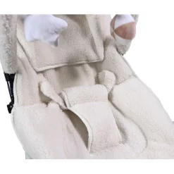 Ding Viggo Bouclé Off-white Wipstoel