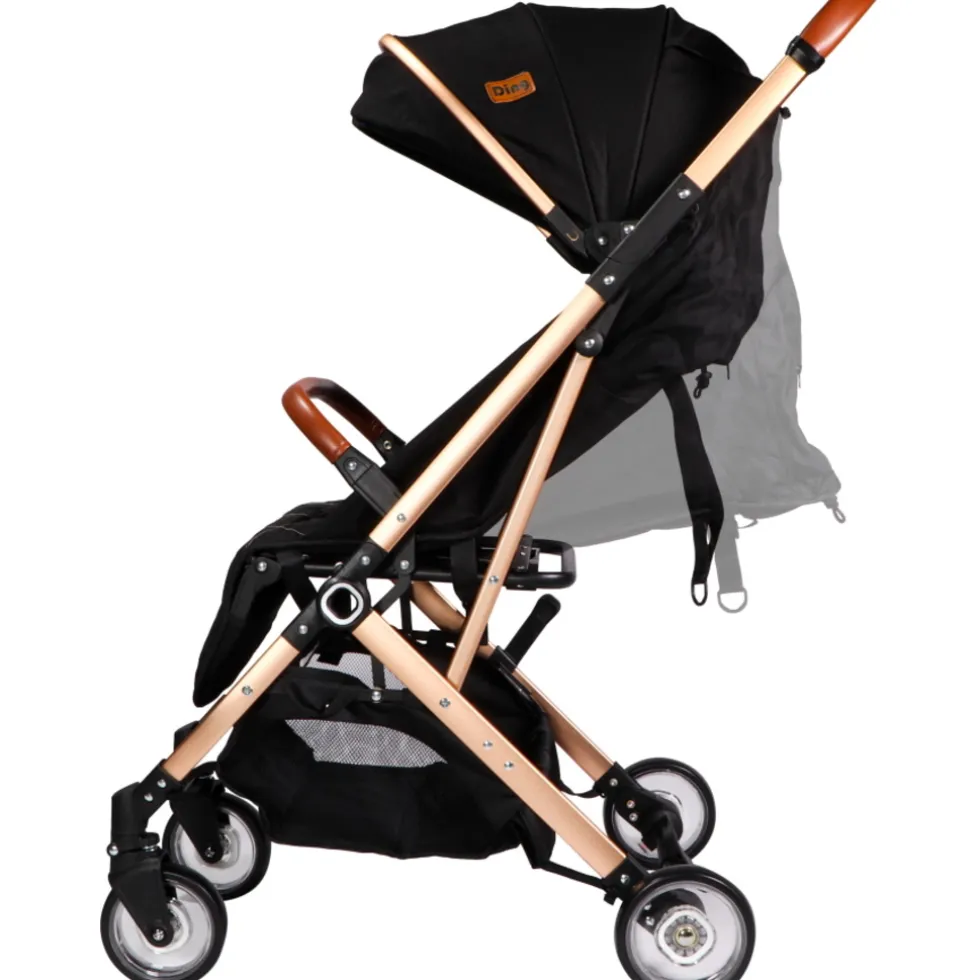 Ding Vivo Black/Rose Wandelwagen