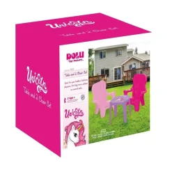 Dolu Unicorn tafel en stoelen